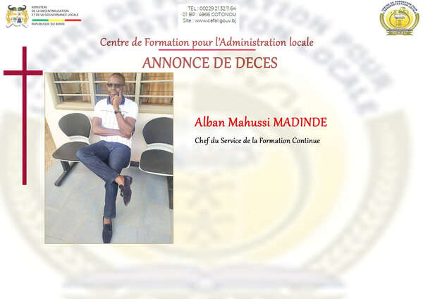 Annonce de décès