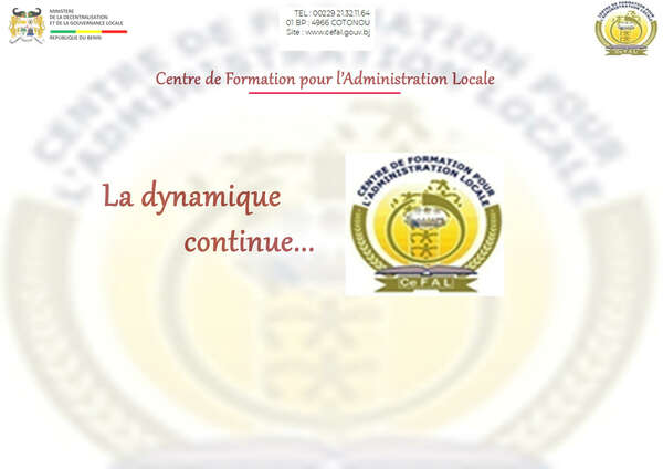 Centre de Formation pour l'Administration locale