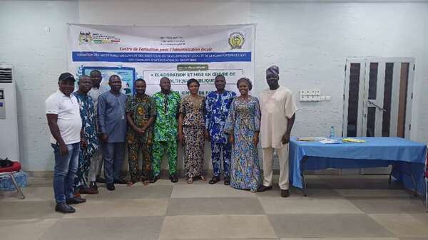 SE et DDLP des communes partenaires du BRIC formés sur l'Élaboration et mise en œuvre de Politiques Publiques”